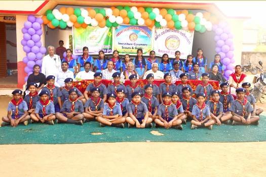 ବି.କରଡାବାଡିରେ ଭାରତ ସ୍କାଉଟ ଓ ଗାଇଡର ଦୀକ୍ଷା ଗ୍ରହଣ ଉତ୍ସବ