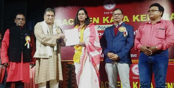 ସିମ୍ରାନଙ୍କୁ ଚିତ୍ରାଙ୍କନ ବିଶାରଦ ସମ୍ମାନ