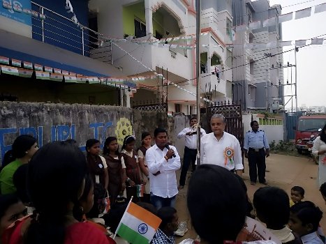 ଦିବ୍ୟଜ୍ୟୋତି ଶିଶୁଗୃହରେ ୭୧ତମ ସାଧାରଣତନ୍ତ୍ର ଦିବସ ପାଳିତ