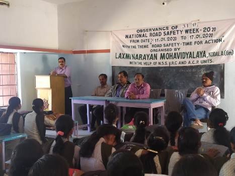 ସଡ଼କ ସୁରକ୍ଷା ସପ୍ତାହ ଉଦ୍‌ଯାପିତ