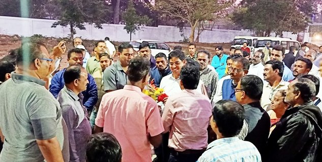 ଛତ୍ରପୁର ଠାରେ ରାଜ୍ୟ କୃଷି ମନ୍ତ୍ରୀଙ୍କୁ ସ୍ୱାଗତ ସମ୍ବର୍ଦ୍ଧନା