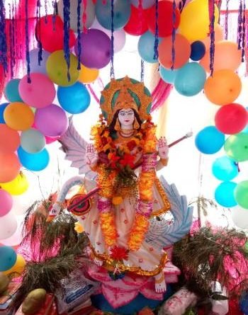 ବନ୍ତର ବିଭିନ୍ନ ସ୍ଥାନରେ ବିଦ୍ୟାଦାତ୍ରୀଙ୍କ ପୂଜା