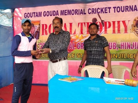 ଗୌତମ ଗୌଡ଼ ସ୍ମାରକୀ କ୍ରିକେଟ ଟୁର୍ଣ୍ଣାମେଂଟ ମୁଣ୍ଡମରାଇ ଦଳ ୫ ୱିକେଟରେ ବିଜୟୀ