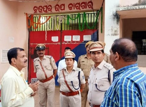ଛତ୍ରପୁର ସବ୍‌ଜେଲ ବୁଲି ଦେଖିଲେ ବିଭାଗୀୟ ଡିଜି
