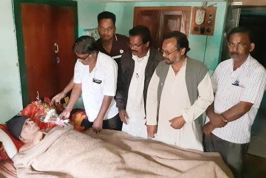 ଗଞ୍ଜାମ ଜିଲ୍ଲା ବରିଷ୍ଠ କଳାକାର ସଂଘ ତରଫରୁ ସମ୍ବର୍ଦ୍ଧନା