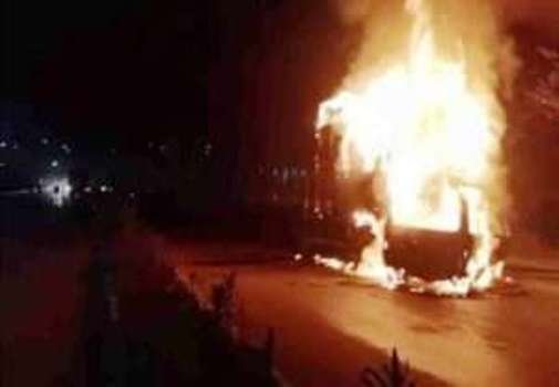 ଭ୍ୟାନରେ ନିଆଁ ଲାଗିଯିବା ଫଳରେ ଜିଅନ୍ତା ଜଳିଗଲେ ୭ ଜଣ