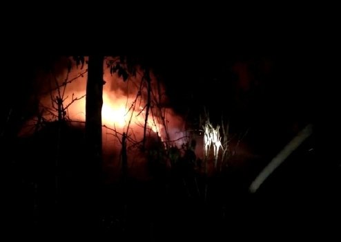 ଧାନ ଖଳାରେ ନିଆଁ ଲାଗି ଧାନ ନଷ୍ଟ