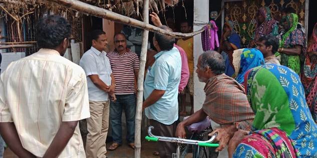 ମୃତ୍ୟୁ ଶ୍ରମିକଙ୍କ ପରିବାରକୁ ବିଧାୟକଙ୍କ ସହାୟତା