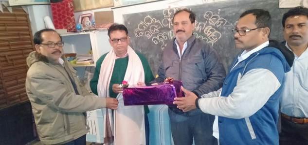 ପୂର୍ବତନ ସିଆରସିସି ସଞ୍ଜୟ କୁମାର କୋଠିଆଙ୍କୁ ବିଦାୟ କାଳୀନ ସମ୍ବର୍ଦ୍ଧନା