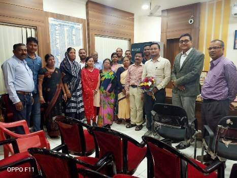 ଚମ୍ପୁଆ ସହକାରୀ ଜିଲ୍ଲାପାଳଙ୍କୁ ବିଦାୟକାଳୀନ ସମ୍ବର୍ଦ୍ଧନା