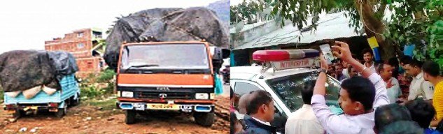ଗଜପତିରେ ପରିବହନ ବିଭାଗ କର୍ମଚାରୀଙ୍କୁ ହଟହଟା, ୪ଘଣ୍ଟା ଅଟକ ପରେ ବର୍ଦ୍ଧିତ ଜରିମାନା ଟଙ୍କା ଏମଭିଆଇ ନିଜ ପକେଟରୁ ଭରିଲେ