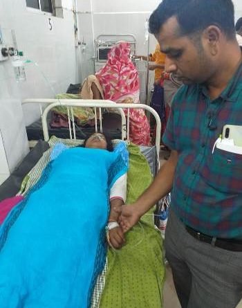 ବୋଲର ଧକ୍କାରେ କଲେଜ ଛାତ୍ରୀ ଗୁରୁତର