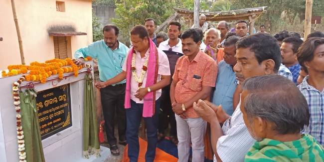 ଭାବସରରେ ଜଳ ଯୋଗାଣ ପ୍ରକଳ୍ପ ଉଦଘାଟନ