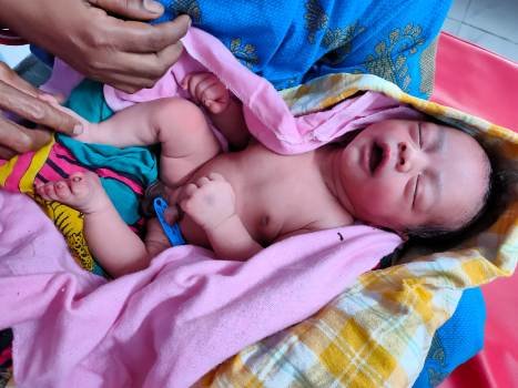 ଆମ୍ବ ଗଛ ମୂଳରୁ ନବଜାତ ଶିଶୁ ଉଦ୍ଧାର, ପୋଲିସ ଅନୁସନ୍ଧାନ ପରେ ମାଆଙ୍କୁ ହସ୍ତାନ୍ତର