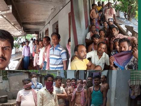 କେରଳର ଭୋକିଲା ଓଡ଼ିଆ ଶ୍ରମିକଙ୍କୁ ସହାୟତା ହାତ ବଢ଼ାଇଲା ବୁଗୁଡା ବ୍ଲକ ପ୍ରଶାସନ