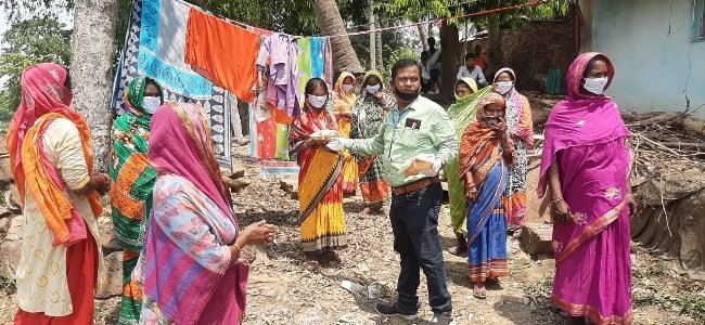 କେନ୍ଦ୍ରାପଡା ପୈାରାଚଂଳରେ କରୋନା ସଚେତନତା କାର୍ଯ୍ୟକ୍ରମ