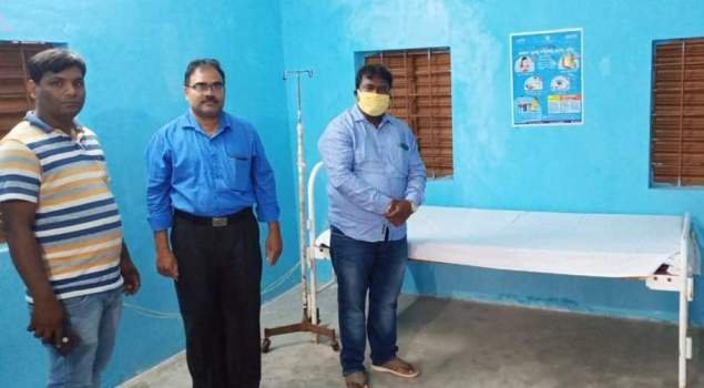 ଆଇସୋଲେସନ୍ କକ୍ଷ ଅନୁଧ୍ୟାନ କଲେ ଛତ୍ରପୁର ବ୍ଲକ ଅଧ୍ୟକ୍ଷ
