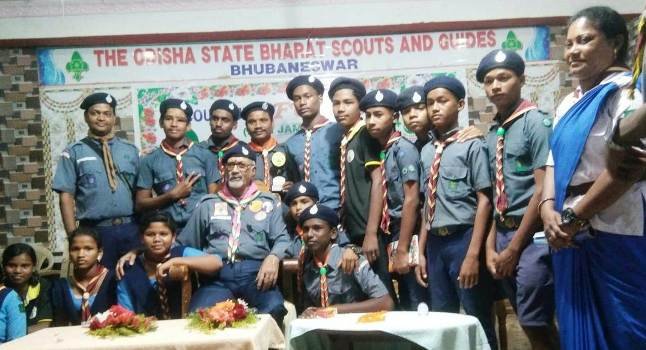 ଗଜପତି ଜିଲାର ସ୍କାଉଟ ଓ ଗାଇଡ ରାଜ୍ୟସ୍ତରୀୟ ପ୍ରତିଯୋଗିତାରେ
