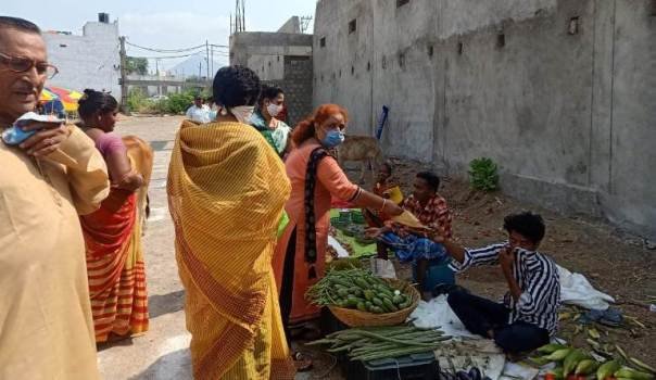 ବିଜେଡି ମହିଳା ସଂଗଠନ ପକ୍ଷରୁ କରୋନା ସଚେତନତା 