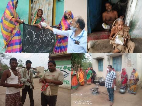 ବୁଗୁଡା ଏନଏସିରେ ୩୫ ଜଣଙ୍କୁ ରାନ୍ଧଖାଦ୍ୟବଣ୍ଟନ