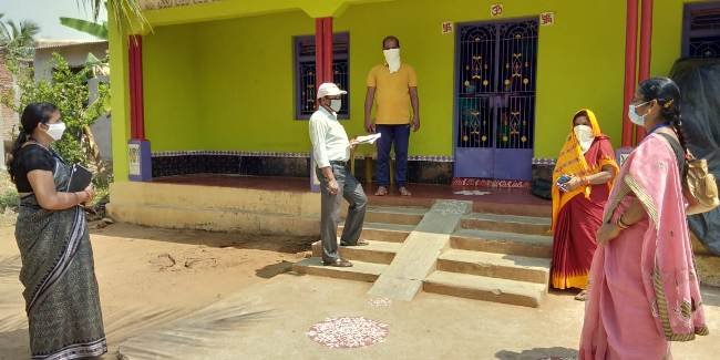 ମାଗଣା ଖାଦ୍ୟର ଗୁଣବତ୍ତା ଓ ପରିଷ୍କାର,ସମଦୁରତା ଅନୁଧ୍ୟାନ କରୁଛନ୍ତି ସିଡିପିଓ