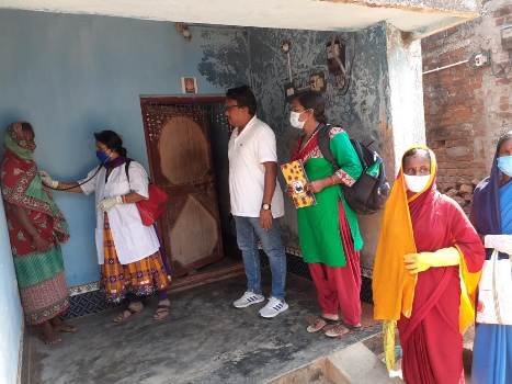 ମେଡ଼ିକାଲ ଟିମ ର କାର୍ଯ୍ୟ ଅନୁଧ୍ୟାନ କଲେ ବିଡ଼ିଓ