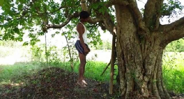 ଯୁବକ ର ଝୁଲନ୍ତା ମୃତଦେହ ଚାଷଜମି ରେ ଠାବ, ଜୟପଟଣା ପୋଲିସ ର ତଦନ୍ତ ଜାରି