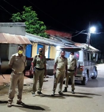 ମାଣିତରାରେ ବୁଗୁଡା ଆଇଆଇସିଙ୍କ ପେଟ୍ରୋଲିଂ