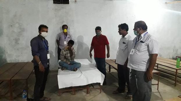 ବୁଗୁଡା ଅସ୍ଥାୟୀ ସ୍ୱାସ୍ଥ୍ୟ କେନ୍ଦ୍ରରେ ଅଜଣା ବ୍ୟକ୍ତି