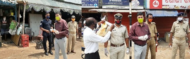 କରୋନା ମୁକାବିଲା ପାଇଁ ଡାକ୍ତରଙ୍କ ସଚେତନତା ଓ ମାସ୍କ,ଗ୍ଲୋବସ ବଂଟନ