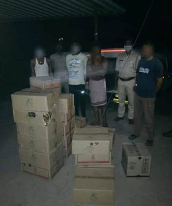 ୩୬ କାର୍ଟୁନ ମଦ ସହ ୪ ଜଣଙ୍କୁ ଗିରଫ