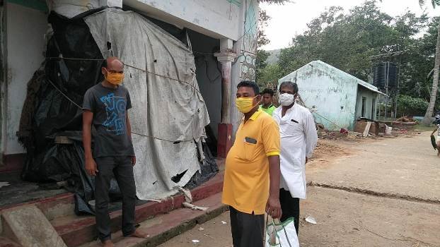 ସାମାଜିକ କର୍ମୀମାନଙ୍କ ଦ୍ୱାରା କରୋନା ସଚେତନତା