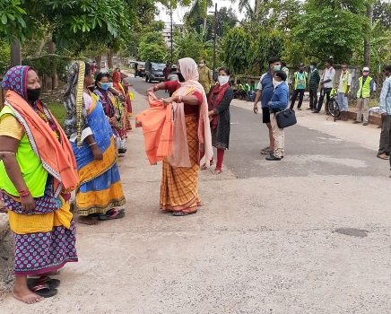 ଭିଏଚ୍‌ପି ତରଫରୁ ରାଜଧାନୀରେ କରୋନା ଯୋଦ୍ଧା ସମ୍ମାନୀତ