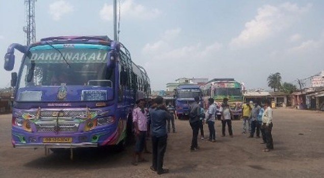ବାଲିଗୁଡାରେ ଘରୋଇ ବସ ଚଳାଚଳ ଆରମ୍ଭ