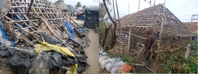 ବାତ୍ୟା ଅମ୍ଫାନର ୬ ଦିନ ପରେ ବି ବସ୍ତି ବାସିନ୍ଦା ଙ୍କୁ ମିଳିନି ସହାୟତା