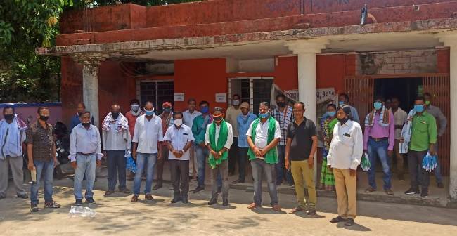 ବହଳଦା ବ୍ଲକର ସମସ୍ତ ସରପଞ୍ଚ ମାନଙ୍କୁ ସମ୍ବର୍ଦ୍ଧନା ଜ୍ଞାପନ