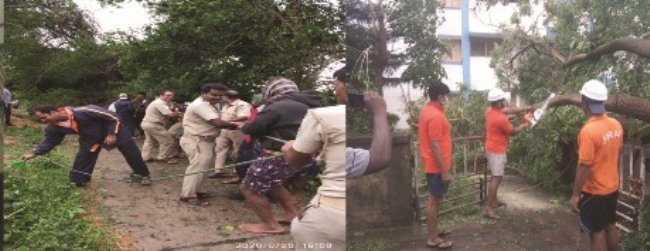 ପାରାଦ୍ୱୀପରେ ଅମ୍ଫାନର ତାଣ୍ଡବ ବନ୍ଦର ଓ ପୋଲିସ ପ୍ରଶାସନର ବ୍ୟାପକ ବ୍ୟବସ୍ଥା