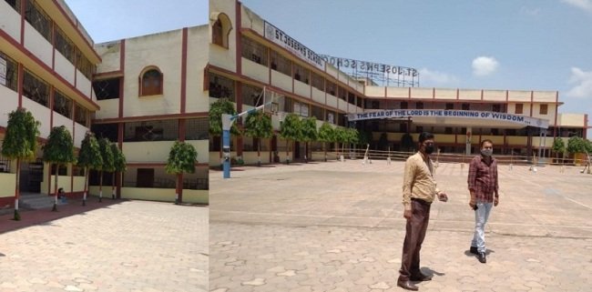 ପୈାରସଂସ୍ଥା ପକ୍ଷରୁ ସେଂଟ ଯୋଶେଫ ସ୍କୁଲରେ କୋଭିଡ କେନ୍ଦ୍ର ପ୍ରସ୍ତୁତ