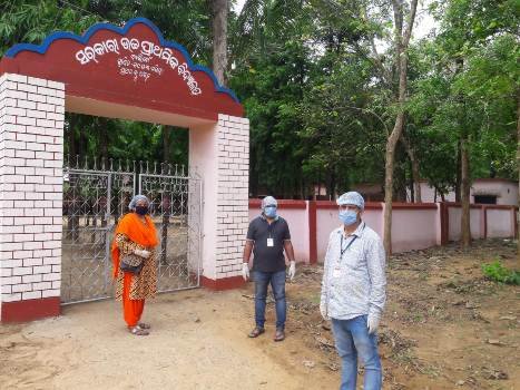 ତହସିଲଦାରଙ୍କ ବିଭିିନ୍ନ ସଙ୍ଗରୋଧ କେନ୍ଦ୍ର ପରିଦର୍ଶନ