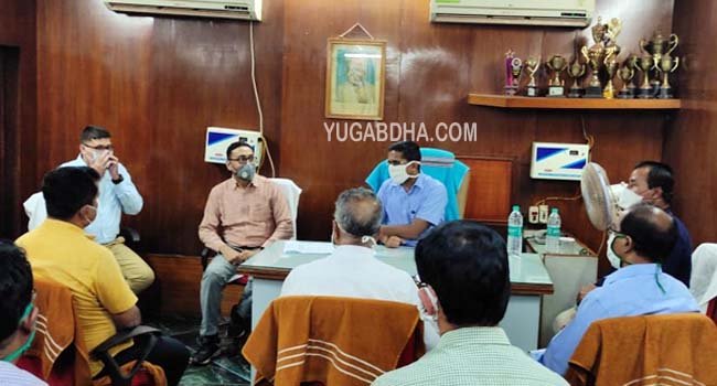 ଡେଙ୍ଗୁ, ମ୍ୟାଲେରିଆ ଓ କୋଭିଡ୍‌-୧୯ ନିରାକରଣ ସମ୍ପର୍କିତ ବୈଠକ