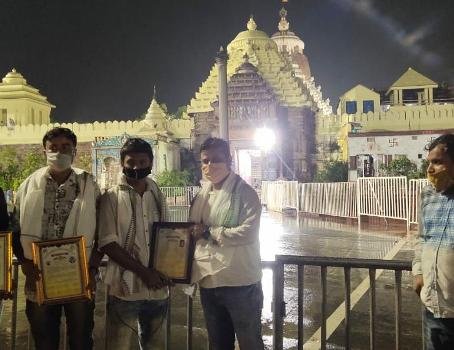 ଯାଜପୁର ଜିଲ୍ଲାର ଯୁବକଙ୍କୁ କୋରନା ଯୋଦ୍ଧା ସମ୍ମାନ