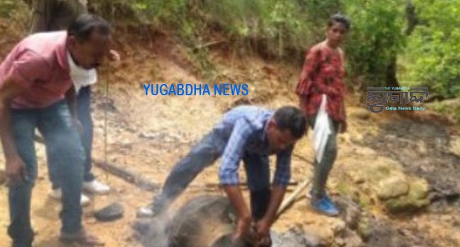 ଦେଶୀ ମହୁଲି ମଦ ରନ୍ଧା ବେଳେ ଜବତ ରନ୍ଧାଳି ଫେରାର