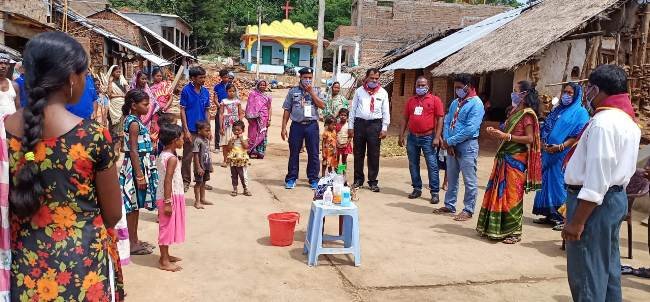 ସ୍କାଉର୍ଟ ଆଣ୍ଡ ଗାଇଡ୍ଡ ପକ୍ଷରୁ ଜନସାଧାରଣଙ୍କୁ ସଚେତନ ସହ ବିଶୋଧନ କାର୍ଯ୍ୟକ୍ରମ