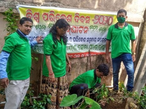 ବୃକ୍ଷରୋପଣ ସହ ପରିବେଶ ସମ୍ବନ୍ଧୀୟ ସଚେତନତା