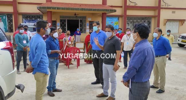 ଜିଲ୍ଲାପାଳ ଙ୍କ ଭଞ୍ଜନଗର ଗ୍ରସ୍ତ କୋରନା ସ୍ଥିତି ସମୀକ୍ଷା