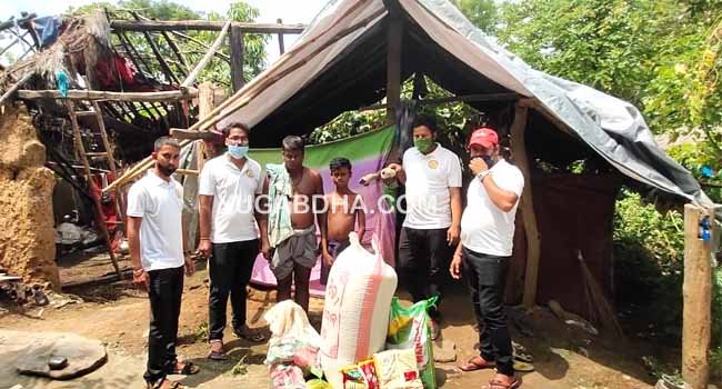 ବାସହରାଙ୍କୁ ସହାୟତାର ହାତ ବଢ଼ାଇଲା ଜୟଦୁର୍ଗା ଫାଉଣ୍ଡେସନ ଟ୍ରଷ୍ଟ