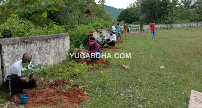 ସାହିତ୍ୟ ଘର ଓ ବେଲଗୁଣ୍ଠା ପ୍ରେସ୍ କ୍ଳବର ମିଳିତ ବୃକ୍ଷ ରୋପଣ କାର୍ଯ୍ୟକ୍ରମ