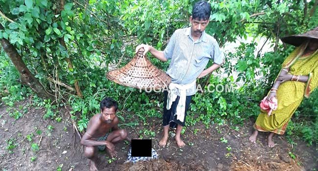 ବଜ୍ରାଘାତ ରେ ଜଣେ ବୃଦ୍ଧ ମୃତ