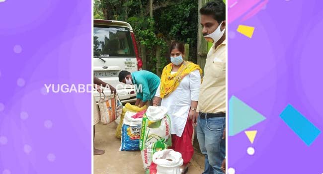 ଜୟଦୁର୍ଗା ଫାଉଣ୍ଡେସନ ଟ୍ରଷ୍ଟ ପକ୍ଷରୁ ଶୁଖିଲା ଖାଦ୍ୟ ବଣ୍ଟନ