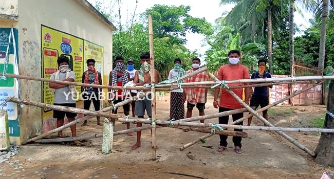 ବାଉଁଶ ବାଡ଼ ପାଇଁ ସରପଞ୍ଚଙ୍କୁ ଧମକ